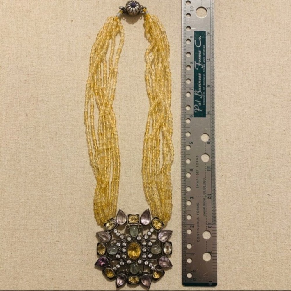Art Karat | Necklace | Semi-Precious Necklace | Ethnic | Bollywood | Wedding - Picture 15 of 15